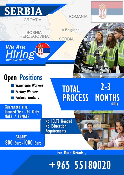 Open Positions in Serbia